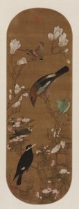 Vogels en bloemen, Qing-dynastie